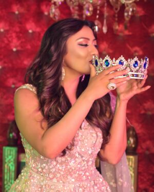 Priya Paramita Paul Instagram - “Queen for a reason. Every challenge faced and every obstacle overcome has shaped me into the woman I am today. I wear this crown not just for beauty but for the strength, resilience, and determination it represents.

To all the badass women out there, remember that your power lies in your authenticity and your courage to be unapologetically yourself. We are queens not because we wear crowns, but because we conquer our fears, lift each other up, and never back down.

Here’s to breaking barriers, shattering stereotypes, and making our mark on the world. We are queens for a reason, and our reign is just beginning.”

#badassqueen #throwback #queenforareason #priyaparamitapaul #iamwhoiam