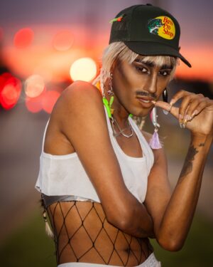 Priyanka Instagram - BASS PRO YANKA......@werehere tonight at 9pm/et on @hbo gets WILD. 

This was supposed to be a love letter to Drag Kings but tbh i look wild so DRAG KING COMMUNITY I LOVE YOU AND WE NEED MORE SPACES FOR YOU TO PERFORM IN!!!!!!!!!!!!!!!!

Season 4 of @werehere airs every Friday at 9pm ET on @hbo, @streamonmax, and @cravecanada, starring @latriceroyale, @sashavelour, @jaidaessencehall, and me, @thequeenpriyanka!

Look by @amber__watkins 
Hair by @kirstenklontz 
Photo by @gregendries 
Assistant @reillywhale