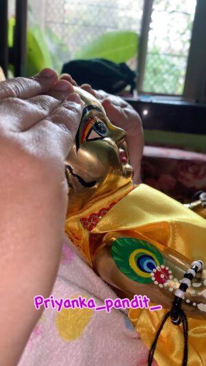 Priyanka Pandit Instagram - कदा वा राधायाः पदकमलमायोज्य हृदये
दयेशं निःशेषं नियतमिह जह्यामुपविधिम् ।
कदा वा गोविन्दः सकलसुखदः प्रेम करणाद
अनन्ये धन्ये वै स्वयमुपनयेत स्मरकलाम् ॥
- श्री हित हरिवंश महाप्रभु, श्री राधा सुधा निधि (191)