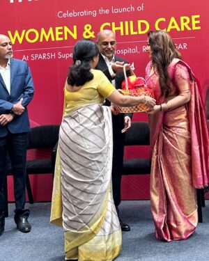 Priyanka Upendra Instagram - Such a pleasure to inaugurate the Women and Children’s Wing at Sparsh Hospital Rajarajeshwari Nagar, Bengaluru today. Congratulations to everyone that took part in today’s event- it was truly memorable and magical!  @sparshhospitals