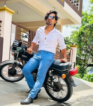 Pruthvi Ambaar Instagram - Rx! The first love ❤️
#pruthviambaar #rx100 #yamaha #biking #bangalorediaries