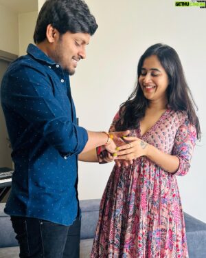 Pruthvi Mukka Instagram - Wish You Happy Rakshabandan everyone 🌈📿