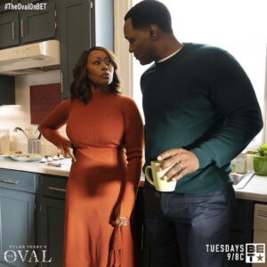 Ptosha Storey Instagram - “ You Ready ? Yep, I’m Ready.“ 
Let’s go ! The Oval on BET , Tomorrow 9/8c . 🎬

#TheOvalOnBET
#TheOvalSeason2
#TheOvalBET
#TylerPerry
#TylerPerrysTheOval