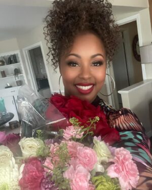Ptosha Storey Instagram - Happy Mother’s Day to all the phenomenal mothers out there ! Continue to smell the roses while you live . You deserve it ! I love you son @jordanljones 💕❤️💕❤️💕

#mothersday