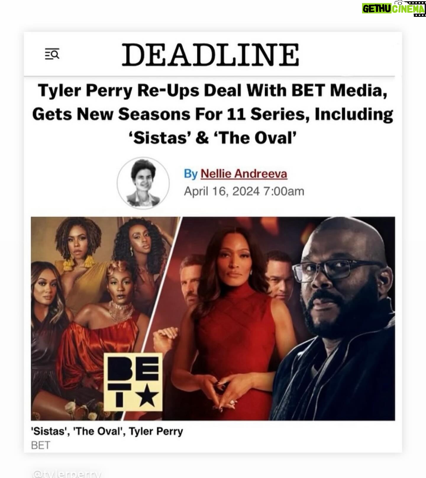 Ptosha Storey - 443 Likes - Aye!!! šš½ **Breaking News**The Oval is coming back . SEASON 6 is coming soon . Yāall Ready ?!?! Lets Go !!!
Tyler Perry Re-ups Deal With BET Media, Gets New Season for 11 Series , Including āSistasā and āThe Ovalā
#TheOvalOnBET
#TheOvalSeason6
#TheOvalBET
#TylerPerry
#TylerPerrysTheOval
