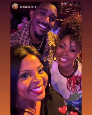 Ptosha Storey Instagram - BET AWARDS 2024🔥🔥🔥Live with @jordanljones ( swipe)

So good to see old friends @brelyevans @thechuckwest @aarondspears and so many more . #Goodstimes

#betawards2024 
#BETAWARDS
#BET
#Celebratingtheculture
#itsaboutus💕
#culturesbiggestnight