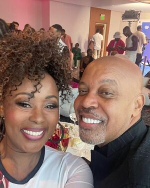 Ptosha Storey Instagram - BET AWARDS 2024🔥🔥🔥Live with @jordanljones ( swipe)

So good to see old friends @brelyevans @thechuckwest @aarondspears and so many more . #Goodstimes

#betawards2024 
#BETAWARDS
#BET
#Celebratingtheculture
#itsaboutus💕
#culturesbiggestnight