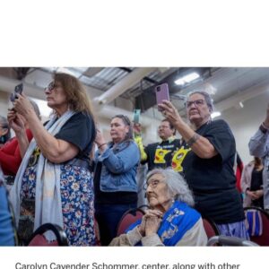Pua Case Instagram - When you get your land back and youʻre adorned in your Mauna Kea Shawls. Congratulations to the Upper Sioux Community, with relatives so close to our hearts, supporters of the mauna for years!