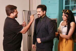 Pushkar Jog Instagram - Behind The Scenes!🎬
Dharma - The AI Story

Lights ... कॅमेरा... आणि AI च्या जंजाळात आपल्या मुलीच्या शोधात एका बापाचा प्रवास...
धर्मा - The AI Story
लवकरच प्रेक्षकांच्या भेटीला
#Dharma #ByouProductions
#ShootingBegins #StayTuned
Byou Productions Presents DHARMA - The AI Story

Directed by: Pushkar Surekha Jog @jogpushkar 

Produced by: Tejal Pimpley @tejalpimpley 

Starring: Pushkar Surekha Jog as the protagonist, Deepti Lele & Smita Gondkar , Chinmay Manekar, Bhargavi Chirmuley @smita.gondkar @deeptileleofficial  @bhargavi_chirmuley 

Associate Director: Purvesh Unhalekar @purvya1993 

Writer: Pallavi Vaidya

Dop: Jason Baxter (UK) Yogesh Mahadev Koli @yogeshkoli8 (INDIA)

EP: Raviraj M Zingade

Production manager: Bhavesha Khilosia

Costume Designer: Ankita Prasad Deshmukh
Brand Partner - @official_dadfashionstudio 

Makeup & Hair: Mahesh Dilip Barate @baratemahesh16 

PR - Amruta Chhaya Mane (Avadumber Entertainments)
Digital Marketing: Ashmiki Tilekar (It's Social Time)
@ashmikitilekar @amrutamane48

Steel Photographer - @vijaypawar_photography