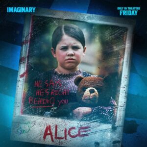 Pyper Braun Instagram - we tried to warn you about chauncey… but you didn’t listen. 

#ImaginaryFilm - only in theaters THIS FRIDAY. get tickets now: link in bio.