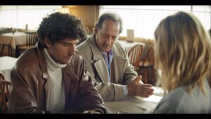 Quentin Dupieux Instagram - Extrait du 2ème acte du film LE DEUXIÈME ACTE • ouverture du @festivaldecannes • sortie le 14 Mai 🔫 • avec Léa Seydoux • Vincent Lindon • Louis Garrel • @raphael.quenard • @manuel.guillot • Direction artistique & décors Joan Le Boru 💘 • produit par @hugoselignac @diaphana