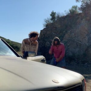 Quentin Dupieux Instagram - Jean-Gab et Manu enfin libres !! Réouverture des cinémas le 19 Mai • sortie officielle de MANDIBULES partout en France !! @gregoireludig @davidmarsais @adeleexarchopoulos @coralierussier @elvis.romeo @raphael.quenard @india.hair @hugoselignac @memento.distribution 🎞