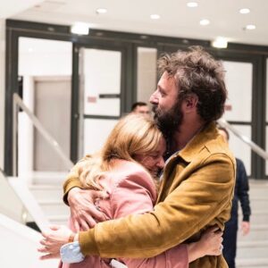 Quentin Dupieux Instagram - Il y a un an exactement • LE DAIM • première mondiale au @festivaldecannes à la @quinzaine_des_realisateurs !!! merci @_paolomoretti_ pour ce mémorable moment. Bisous Jojo♥️ @jeandujardin #adèlehaenel @atelierdeproduction @diaphana @what__the__films  @edbanger @halundell • #styledemalade