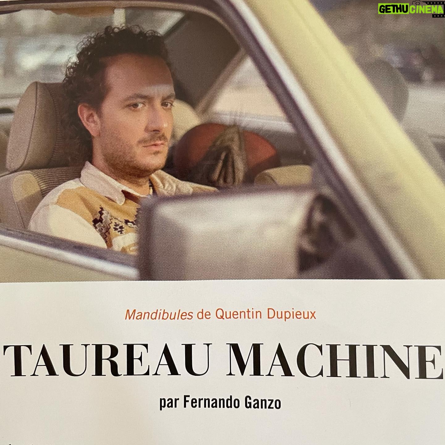 Quentin Dupieux - 5.7K Likes - MANDIBULES dans les cahiers de Novembre !! Bisous @hugoselignac @davidmarsais @gregoireludig @adeleexarchopoulos @india.hair @elvis.romeo @coralierussier @raphael.quenard #brunolochet @metronomy @clsfxatelier69 @clement.wintz @afonsoliv et toute lāeĢquipe du film !!! Sortie le ____ ?