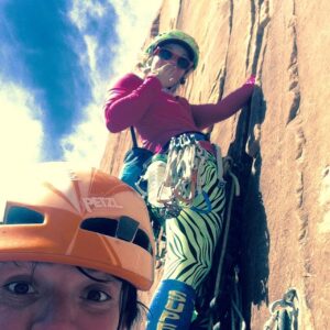 Quinn Brett Instagram - How it all started 👉🏼how it’s going. 
.
.
.
I adore this lady. Our adventures were and continue to be amazing. From our first ever climb together on #elcapitan a partnership beyond imagination was created. The support, love and caring that @ljsauter generously dotes out even in the hardest of times is a gift of all gifts. The journey of climbing and running up and across 🏔 mountains and 🌵 deserts —-pales in comparison to the emotional scape—our heads and our hearts, the laughs and the tears. 
.
.
.
#friendship #gratitude 

1- on top of El Cap after our first time roping up together, 8 hours or so of climbing on the Nose. 2014
2- seriously sussing our strategies on Touchstone Wall. 2016 
3- in the throes of gear checking during our successful 4 walls-in-a-day in #zionnationalpark 
4- climbing under the great roof #yosemitenationalpark 
5- Libby chasing or pushing  me, prepping for long ass running adventures. 
6- Libby birthday climb with @josie_mckee_ just a few days before my big digger. 2017. 
7- first time outside after the fall. 2017. 
8- freshly fancy, @americanalpine dinner. 2018. 
9- return to Zion different adventures, same love. 2019. 
10- different helmets, stronger friendship. 2021. 
.
.
.
.
.
.
.

.
 .
#climbing #rockclimbing #enduranceathlete #skiing #mountains #mountainbiking #trailrunning #running #roadbiking #crossfit #yoga #paragliding #outdoors #athlete #spinalcordinjury #spinalcordresearch #paralyzed #medicine #walking #peeing #protectpubliclands #nationalparks #wilderness #disability