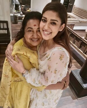 Raadhika Sarathkumar Instagram - So lovely spending time with the beautiful @nayanthara  and my sweet @wikkiofficial  @varusarathkumar  wedding vibes.fe