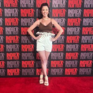Rachel Alig Instagram - @indiexfest was a blast!  I had the fortunate of attending this festival and showing support for the film I’m in @intothethicket which is written and directed by @devanygreenwood , a soul unlike any other. @intothethicket won best fantasy short film of the year!!!

Congrats to the team @naomiamarger @lanavanzine @slavicwomaninthecinema @doavessoeu @defenestration_of_leo