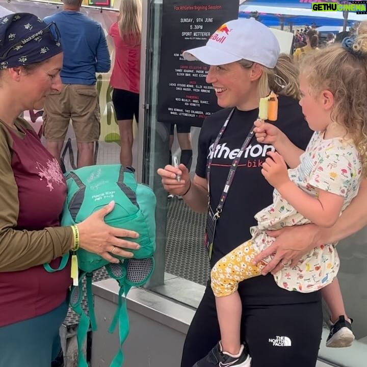 Rachel Atherton - 9.1K Likes - LEOGANG ❤️🤩🙏🏽👍 we had SUCH a good time, coming on holiday to watch a World Cup was actually so good! Meeting loads of you guys, and
I got to do a bit of commentary which was so fun 🙏🏽 & hang out with my girl in the most epic place & watch her bike skills progress and buy her a full face helmet & she looks so cute in it 🥰😂
and then watch the World Cup race!
So so good :-)
We don’t want to leave this place - it’s so nice to experience these venues in a different way to when I was racing!
YouTube vlog dropping tomorrow 🥰😜
.
@biohotelrupertus thank you so much ❤️
@bikeparkleogang ❤️
@redbulluk
@athertonbikes