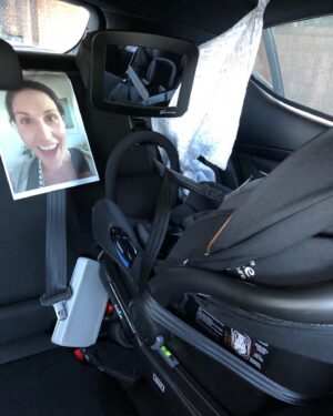 Rachel Corbett Instagram - I look forward to having to explain this to every person who gets in my car from now on 😂 How fun is it having a kid who doesn’t like the car seat?!? 🫠
#fml #mumlife #smbc #ifyouknowyouknow #parentinghacks