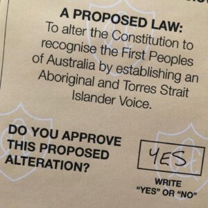 Rachel Corbett Instagram - I know this word won’t fix everything but it’s a step in the right direction and I’d rather move forward than stay where we are.
Indigenous Australians deserve to offer their advice on policies that affect them. They deserve to be heard.
If The Voice doesn’t go far enough I’d rather vote yes and look for ways we can do even more than vote no in the hopes something better comes along (when this is the first idea like this I’ve seen in my lifetime).
I want this body enshrined in the Constitution because I want it to be a part of the fabric of our country…for good. 
I don’t want future political parties kicking it around at election time like a political football, debating whether the opinions of Indigenous Australians are important. Because they’ve felt for so long that they aren’t and they are. 
When the votes are counted I want them to feel like the majority of the country is behind them.
I don’t want to go back to the drawing board and I don’t want to have to wait for another solution that leaves the country incapable of coming to an agreement AGAIN. 
I want SOMETHING to be done and I want to be a part of that change.
Your vote is your vote but mine was never going to be anything other than a confident, enthusiastic, resounding, “let’s f*cking do this” YES.
@yes23au #yes23