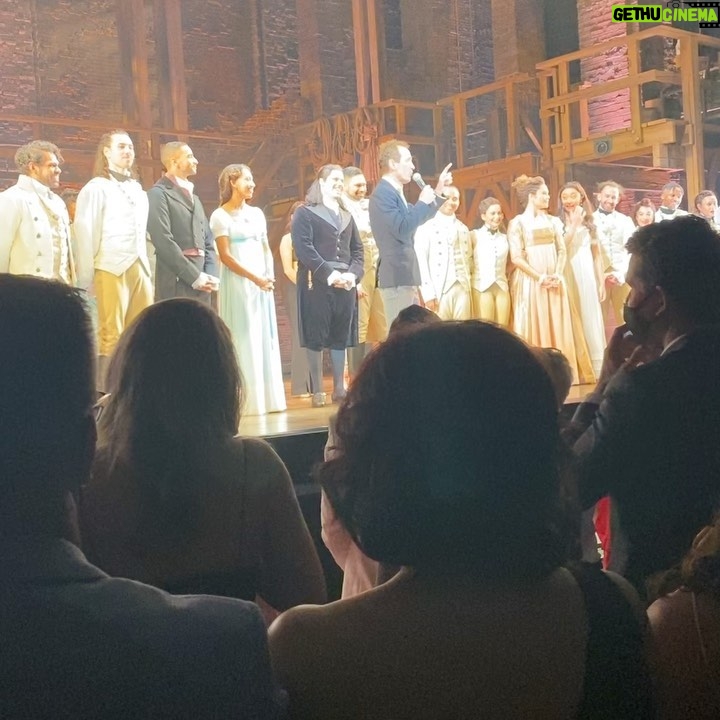 Rachel Griffiths - 808 Likes - Opening night of @hamiltonaustralia the Broadway producer acknowledged the collective effort and sacrifices of Australians to control the pandemic. So joyful to see a cast furloughed for a year back on the boards to a full house and reminding us how important art and theatre is for our souls . We all felt just so grateful to live in this country .