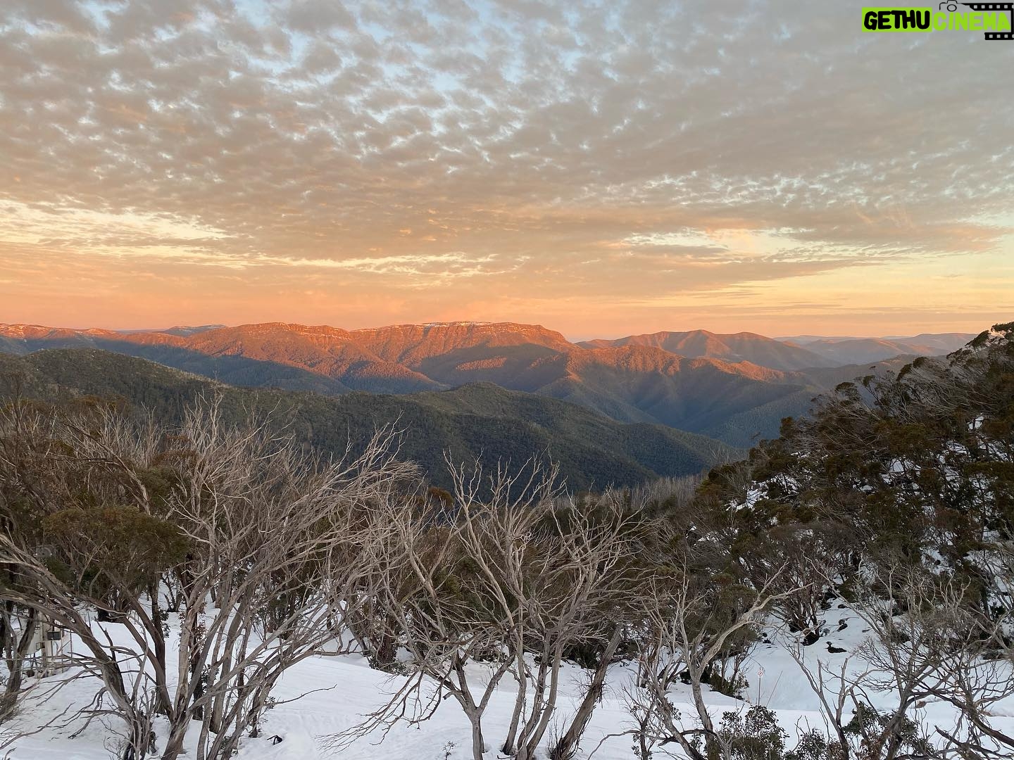 Rachel Griffiths - 1.4K Likes - View of The Bluff from Mount Buller - Victorian alps. I just can't believe how beautiful this country is.