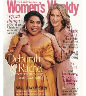 Rachel Griffiths Instagram - Sharing anything with this girl #debmailman is a joy - sharing the cover of #The Australian  Women’s Weekly November issue to celebrate TOTAL CONTROL Season 2 is brilliant !!!Photographer: Alana Landsberry. Styling Mattie Cronan and thank you  @JulietRieden @womensweeklymag. Thank you  for celebrating fifty somthing women loving who they are.