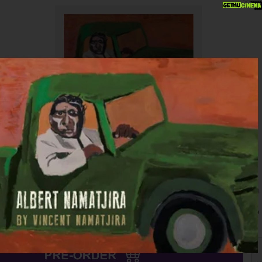 Rachel Griffiths - 495 Likes - Just ordered my copy of this fantastic new children's book about Albert Namajira . Buy a copy from @magabalabooks and donate it to your local school library. Award-winning artist Vincent Namatjira tells the life story of his great-grandfather, Albert Namatjira, one of Australia's most iconic artists.
"Vincent's witty and moving paintings are accompanied by evocative text, which records the pivotal moments in Albert's life. In telling his great-grandfather's story, Vincent builds a compelling picture of the times and conditions in which Albert lived and worked, capturing his triumphs and tragedy against a backdrop of social change and historical injustices.
This poignant children's book provides an important tool for discussion about Australia's art history, and a launching pad for exploration of the key moments in Australia's Aboriginal Rights movement". Magabala.com are the publishers and you can purchases feom them or order though your local book store .