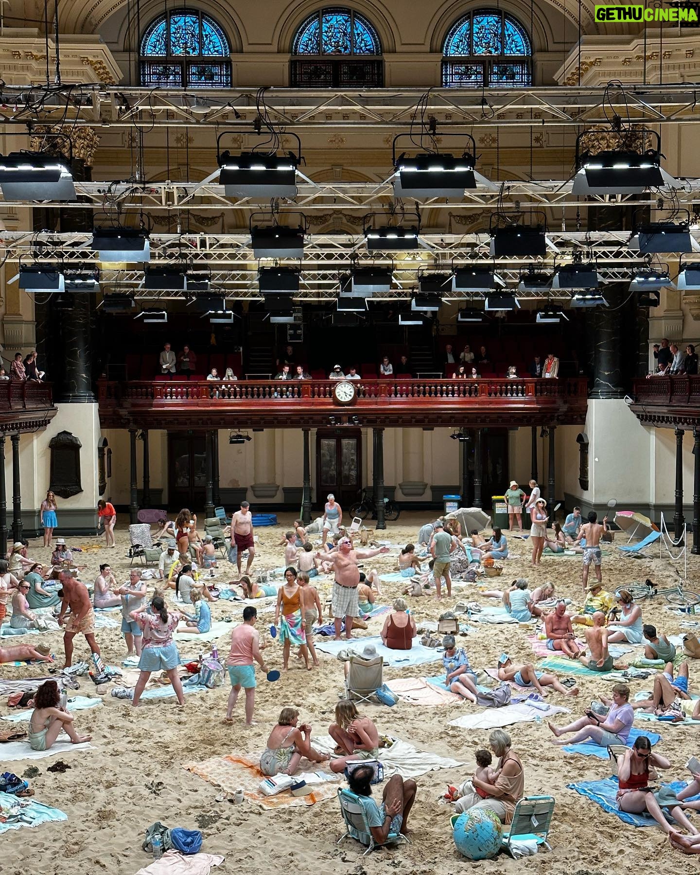 Rachel Griffiths - 805 Likes - Sun&the sea @sydney_festival an immersive repeating cycle opera performed by Rugile Barzdziukaite Vaiva Grainyte Lina lapelyte #sydney town hall stunning reflection of climate change by the Lithuanian creators .