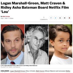 Rachel Luttrell Instagram - I am one proud Mama 💫💞💞🥳⠀
⠀
⠀
Via @deadline ⠀
⠀
⠀
⠀
#RidleyAshaBateman #LouFilm #NetflixLou #NetflixOriginalFilm