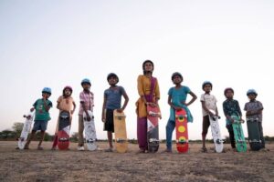 Rachel Sanchita Gupta Instagram - Blessed and elated to share with you all that "Skater Girl" will be on Netflix on June 11!

Thank you to the amazing team of @netflixskatergirl, our boss ladies @manjarimakijany and @vinatimak for all the love and support and to each and everyone that helped in making this wonderful film come to life! 🛹❤️

#skatergirl #netflixfilm #comingsoon