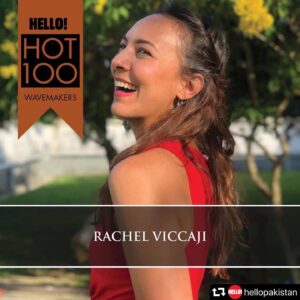 Rachel Viccaji Instagram - #repost @hellopakistan
・・・
#WAVEMAKERS #HOT100 ❗✨ With her powerful vocals and energetic voice Rachel has already amassed a sizeable fan-base with her Coke Studio performances and has only continued to rise. As a backing vocalist and featured artist on Coke Studio Pakistan, Rachel keeps coming back season after season with full force and this year she has won hearts with her song Saiyaan with Shuja Haider. Rachel was also seen in the movie Parey Hut Love as the cute and pretty Tanaaz–she played the part of a Parsi girl effortlessly❗
Rachel Viccaji makes it to our annual HOT 100 list as a #Wavemaker
Photography: AMAFAH M @amafahs_asanas
.
 #hellohot100 #HOT100 #December2019 #decissue  #onstandsnow #hellopakistan #hellomagazine #instaposts #pakistanicelebs #instastyle #instapic #instagood #instalove #karachi #lahore #islamabad