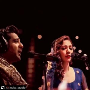 Rachel Viccaji Instagram - #repost @coke_studio
・・・
#CokeStudio12 presents Saiyaan, a song about all-consuming love, woven with visual metaphors and Punjabi folklore. Catch Shuja Haider & Rachel Viccaji in exclusive Behind the Scenes footage as they bring this track to life. @theshujahaider @rachelavanviccaji