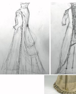 Radha Blank Instagram - I just needed to use this space to celebrate the QUEENS behind this dynamic dress design.

I knew what I wanted but cannot draw to save my life. Denise Trotman, my best friend of over 30 years, lent her amazing talent in sketching our design but added details I could have never imagined. Denise there is no way I could have done this without you. That day we went to pick out the fabrics is proof! We found just what we needed because you are my good luck charm! God blessed me with your friendship but he blessed us all with your gift as an artist! 

And then Jenny. Lord. Where do I begin? Not sure you remember but when you first came to my house to take my measurements I freaked out when I saw your hands. They looked like my mothers hands! She also wore turquoise nail color! I took a picture knowing this meant my mom was in the room and this was meant to be! This powerhouse Jenny has been making clothes, reconstructing and remixing garments for decades and how blessed am I that she was able to complete this look IN JUST THREE WEEKS!!! When I showed up to look at muslin she damn near had a whole dress completed! Grateful @brandicedaniel put me in touch with you and your mastery Jenny. 

The design was evolving…long coat to short coat…layered denim to bustle effect but what never wavered was each of your beautiful Black women’s determination to get the final garment for the Obeah Woman DOWN!  Denise my Trini queen and Jenny my Jamaican queen. Thank you ladies!!
🇹🇹❤️🇯🇲

#blackwomen #madebyblackwomen #obeahwomancomeintotheroom #wegoodthx! #metgala #metinamerica #metcostumeinstitute 

Special out to @kellyaugustine for her keen eye and input and pulling the other elements in! Next post is yours ma!