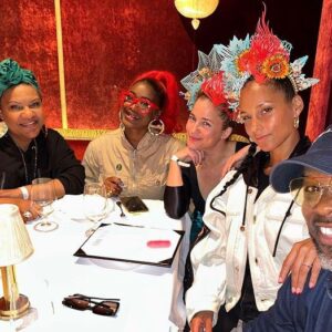 Radha Blank Instagram - A NEW YORK NIGHT!!! @nyliberty did the damn thang! 84-77!!! And I got to bare witness of this triumph with such luminaries including THEE #franlebowitz. Wow Bday week has been EPIC! Congrats to this awesome team of Warrior Kwangs! 🗽🏀⛹🏽‍♀️🪽💥