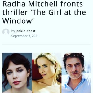 Radha Mitchell Instagram - In the meantime in #Melboune lucky to be working and with a #greatteam