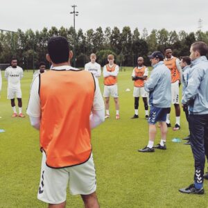 Rafael Benítez Instagram - Working hard to be ready for our first PL match against Southampton 

#EvertonFC #PremierLeague #southamptonfc #Training #Ready