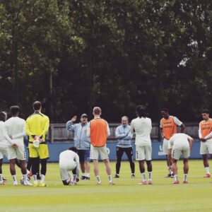 Rafael Benítez Instagram - Working hard to be ready for our first PL match against Southampton 

#EvertonFC #PremierLeague #southamptonfc #Training #Ready