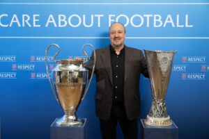 Rafael Benítez Instagram - 22nd UEFA Elite Club Coaches Forum

After a two-year break due to the COVID pandemic, we were back again at the House of European football in Nyon to exchange views on the main issues affecting European club competitions and discuss various topics and challenges that concern our work.This year’s edition of the UEFA Elite Club Coaches Forum focused on the new club competition format, financial sustainability and refereeing.

#UEFA #Coaches #Nyon #Meeting
