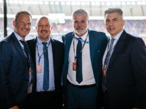 Rafael Benítez Instagram - Another two good games to watch. I had a great time in Germany, first in Hamburg and then in Berlin. 🇩🇪 

#euros #euro2024 #uefa