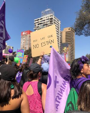 Rafael Cavada Instagram - Registro de la #Marcha8M realizado por quien me acompaña en la vida, madre de mis hijos: Fiorella.
