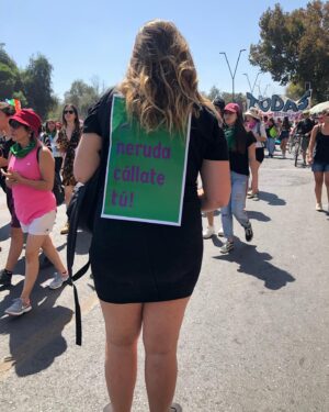 Rafael Cavada Instagram - Registro de la #Marcha8M realizado por quien me acompaña en la vida, madre de mis hijos: Fiorella.