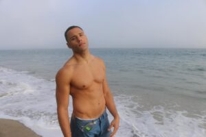 Rafael Silva Instagram - A day at the beach with #ckone @calvinklein @macys