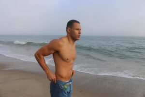 Rafael Silva Instagram - A day at the beach with #ckone @calvinklein @macys