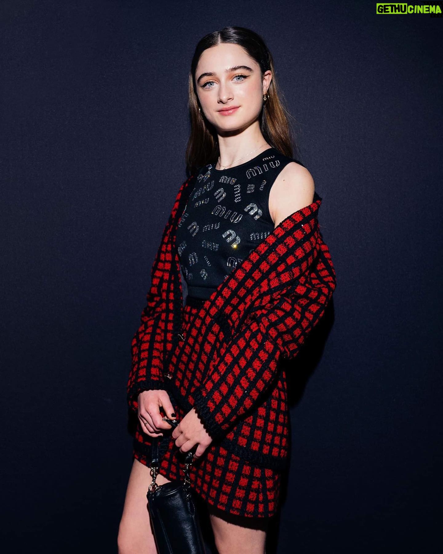 Raffey Cassidy - 5.9K Likes - Raffey at the ‘Nightwalk’ premiere yesterday! #miumiuwomenstales