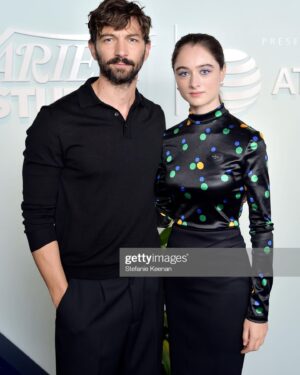 Raffey Cassidy Instagram - Raffey with Michiel Huisman at TIFF!