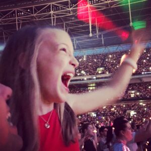 Raffiella Chapman Instagram - Thank you so much @taylorswift for the most amazing night ever! #reputationstadiumtour #wembleystadium #readyforit #taylorswift