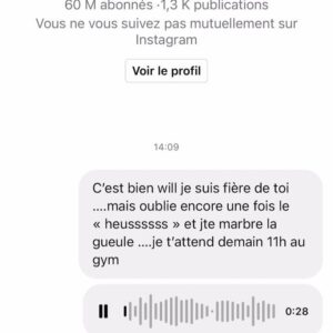 Ragnar Le Breton Instagram - Plus jamais will tu oublies le heussss….t’es un élève avec beaucoup de potentiel ……regarde la vidéo à la fin et regarde les hanches ……très important heussss