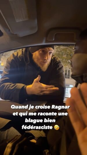 Ragnar Le Breton Instagram - Quand @ragnar_le_breton_ me raconte une blague qui rassemble 🤣❤️‍🔥 @nicolaseneoff