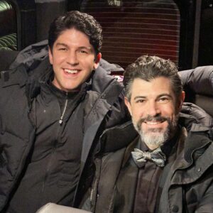 Rahart Adams Instagram - @damondayoub is a legend, thanks for all the great times we had on set during @cwgothamknights